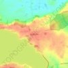 Grafham topographic map, elevation, terrain