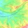 Ropley Dean topographic map, elevation, terrain