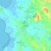 Mesinge topographic map, elevation, terrain