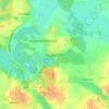 Muggesfelde topographic map, elevation, terrain