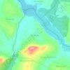 Namiyagi topographic map, elevation, terrain