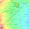 Binakal topographic map, elevation, terrain