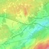 Braehead Farm topographic map, elevation, terrain