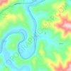 Tejay topographic map, elevation, terrain