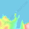 Doonvinalla topographic map, elevation, terrain