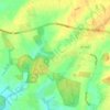 Goltho topographic map, elevation, terrain