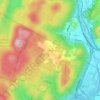 Stag Hill topographic map, elevation, terrain