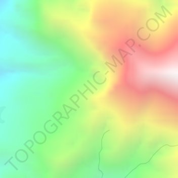 Enggin topographic map, elevation, terrain