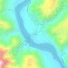 Gumbat topographic map, elevation, terrain