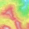 Schiltalp topographic map, elevation, terrain