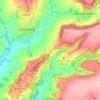 Bulls Cross topographic map, elevation, terrain