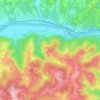Strmo Rebro topographic map, elevation, terrain