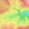 Els Molins topographic map, elevation, terrain