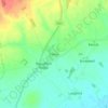 Filkins topographic map, elevation, terrain