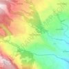 Colonia Guayabo topographic map, elevation, terrain