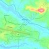 Melengadi topographic map, elevation, terrain