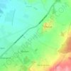 Honnington Grange topographic map, elevation, terrain