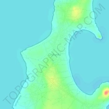 Chifunfu topographic map, elevation, terrain