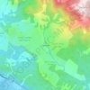 Chontales topographic map, elevation, terrain