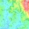 Mayberg topographic map, elevation, terrain