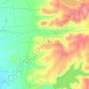 Duweir ash-Shawa topographic map, elevation, terrain