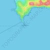 Point Bonita topographic map, elevation, terrain