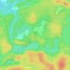 Seguin Falls topographic map, elevation, terrain