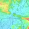 Bukit Guling Ayam topographic map, elevation, terrain