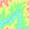 `Azizabad topographic map, elevation, terrain