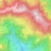 Arnosto topographic map, elevation, terrain