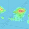 Kec. Cakranegara topographic map, elevation, terrain