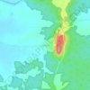 Lembor topographic map, elevation, terrain