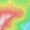 Oberberg topographic map, elevation, terrain