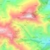 Tipri topographic map, elevation, terrain