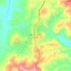 Bule Hora topographic map, elevation, terrain
