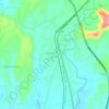 Nagari Sungai Asam topographic map, elevation, terrain