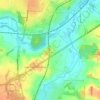 Chapel Hill topographic map, elevation, terrain