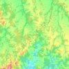 Tijucas do Sul topographic map, elevation, terrain