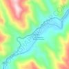Gloriabamba topographic map, elevation, terrain