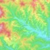 Неделино topographic map, elevation, terrain