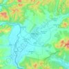珲春市 topographic map, elevation, terrain