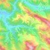 Stănija topographic map, elevation, terrain