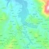 As Sarf topographic map, elevation, terrain