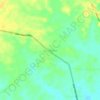 Sari Mulya topographic map, elevation, terrain
