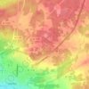 Slagtofta topographic map, elevation, terrain