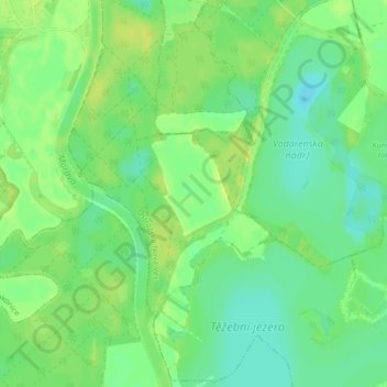 Závodí topographic map, elevation, terrain