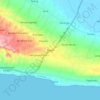 Bluto topographic map, elevation, terrain