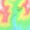 Tomacaya topographic map, elevation, terrain