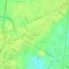 Long Leaf Acres topographic map, elevation, terrain