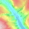 Ramsgill topographic map, elevation, terrain